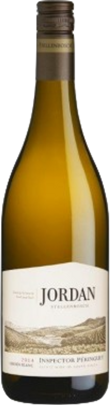 Bottiglia di Chenin Blanc Inspector Péringuey di Jordan Wine Estate