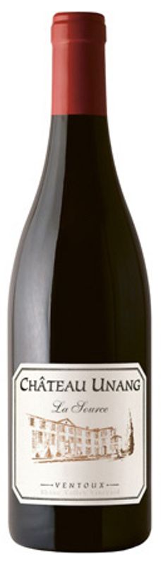 Bottle of Ventoux AOC Le Source from Château Unang
