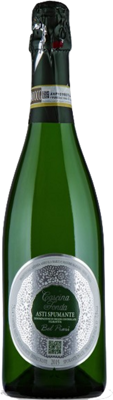 Bottle of Asti Spumante Moscato DOCG Bel Piasi from Fonda