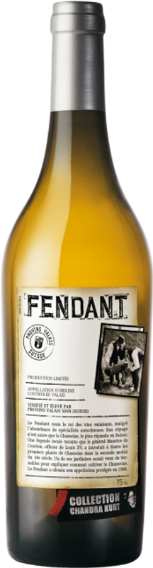 Bottle of Fendant du Valais AOC Chandra Kurt Collection from Provins