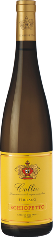 Bottle of Friulano Collio DOC from Schiopetto
