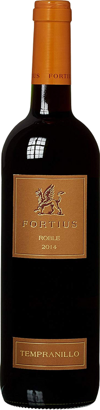 Bottle of Fortius Roble Tempranillo D.O. from Bodegas Valcarlos