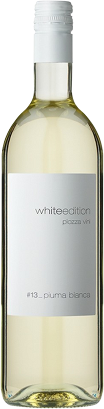 Flasche #23piuma bianca Whiteedition von Plozza SA Brusio