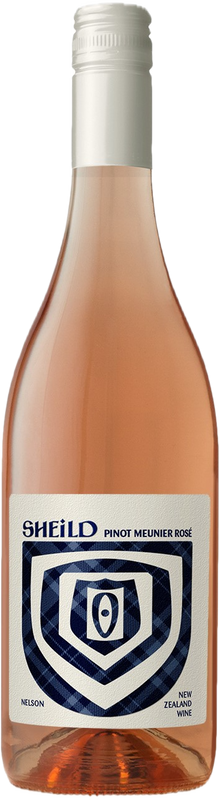 Bottiglia di Pinot Meunier Rosé di SHEILD
