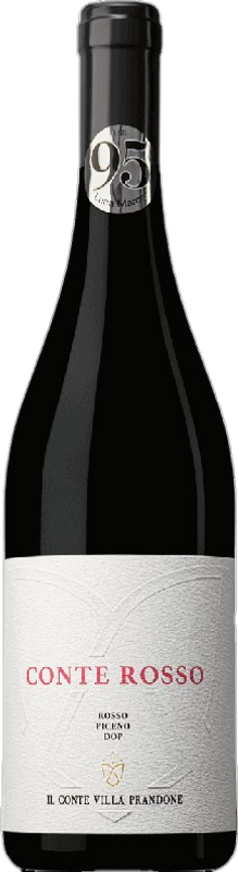 Bottiglia di Il Conte Villa Prandone Conterosso DOP 2021 Rosso Piceno DOP di Schuler Weine