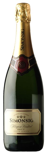 Image of Simonsig Estate Kaapse Vonkel Brut Rose Cap classique - 75cl - Coastal Region, Südafrika bei Flaschenpost.ch