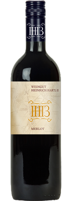 Image of Heinrich Hartl Merlot Reserve - 75cl - Thermenregion, Österreich bei Flaschenpost.ch