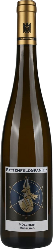 Flasche Möhlsheim Riesling VDP Ortswein von Weingut Battenfeld Spanier