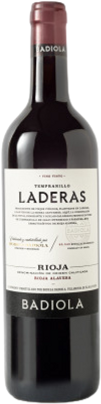 Bottle of Badiola Tempranillo de Laderas Rioja DOCa from Península Vinicultores