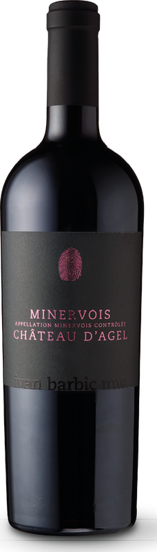 Bottle of Minervois AC Ivan Barbic MW from Château d'Agel