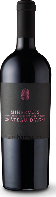 Flasche Minervois AC Ivan Barbic MW von Château d'Agel