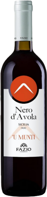 Bottiglia di Nero d'Avola u Munti DOC Sicilia di Casa Vinicola Fazio