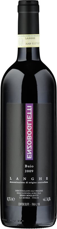 Bottle of Buio Langhe Rosso DOC from Boglietti Enzo