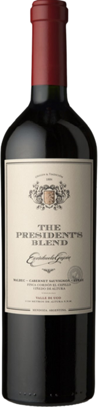 Flasche President's Blend von Escorihuela Gascon