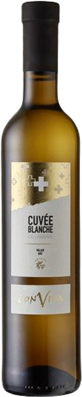 Bouteille de Cuvee blanche Valais AOC de Conviva