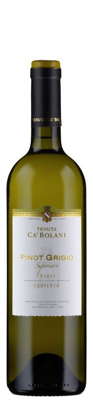 Bottiglia di Pinot Grigio Friuli DOC Aquileia di Tenuta Cà Bolani