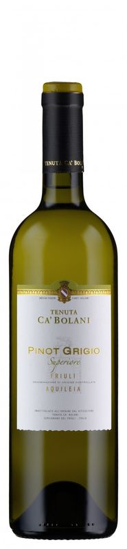 Bouteille de Pinot Grigio Friuli DOC Aquileia de Tenuta Cà Bolani