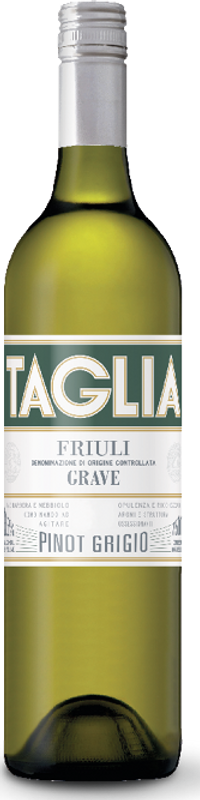 Bottiglia di Friuli Grave Pinot Grigio di Taglia