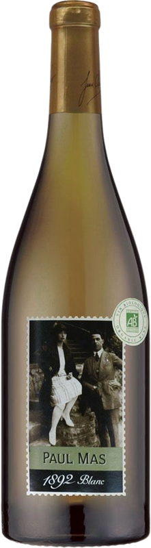 Bottle of Paul Mas blanc 1892 from Domaines Paul Mas