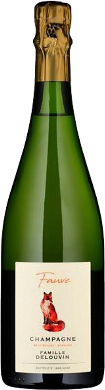 Bottle of Champagne Fauve Brut Nature AC from Delouvin Nowack