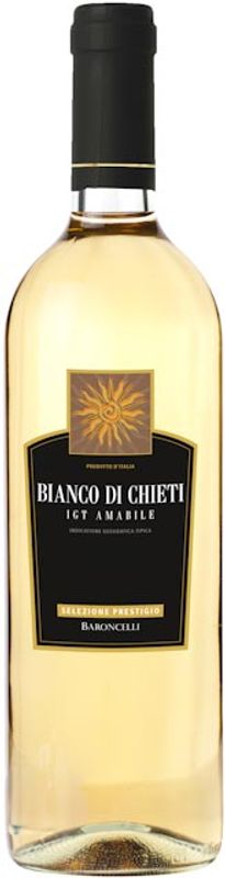 Bottiglia di Bianco di Chieti IGT amabile selezione prestigio di Baroncelli