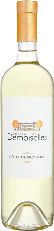 Bottiglia di Blanc Côtes de Provence AOP di Château des Demoiselles