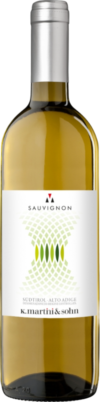 Bottle of Sauvignon Südtiroler DOC from Martini & Sohn