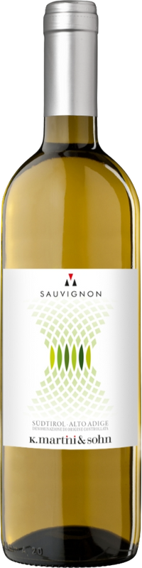 Bouteille de Sauvignon Südtiroler DOC de Martini & Sohn