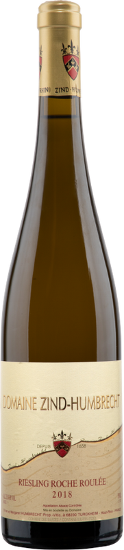 Bottiglia di Riesling AC Roche Roulée di Zind-Humbrecht