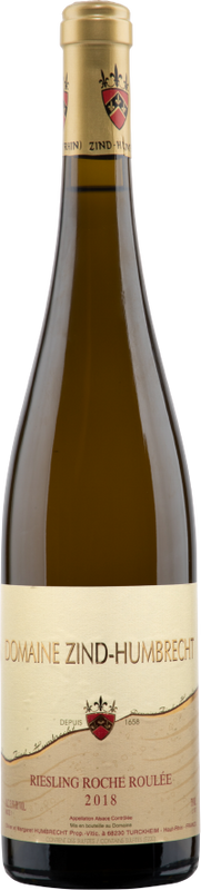 Bouteille de Riesling AC Roche Roulée de Zind-Humbrecht