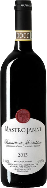 Flasche Brunello di Montalcino DOCG von Mastrojanni