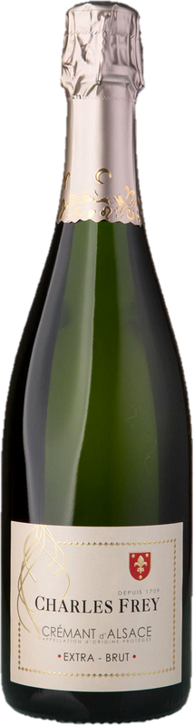 Flasche Crémant d'Alsace AP von Charles Frey