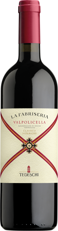 Flasche La Fabriseria Valpolicella Classico Superiore Cru DOC von Tedeschi