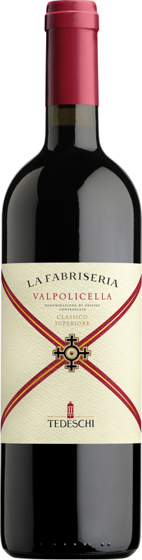 Bottiglia di La Fabriseria Valpolicella Classico Superiore Cru DOC di Tedeschi