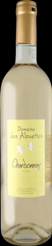 Flasche Domaine des Alouettes Chardonnay de Satigny AOC von Jean-Daniel Ramu