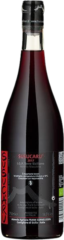 Bottle of Susucaru Rosso IGP from Frank Cornelissen