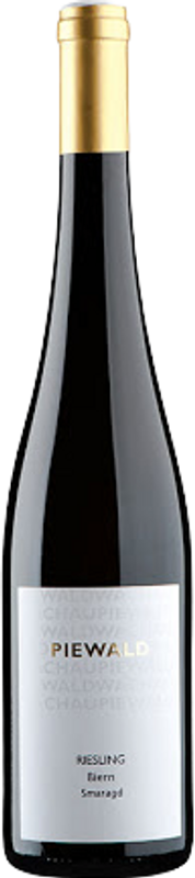 Bottiglia di Riesling Biern Smaragd di Piewald Helmuth