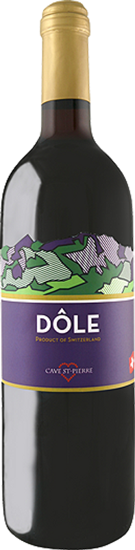 Bottle of Dole du Valais AOC from Saint-Pierre