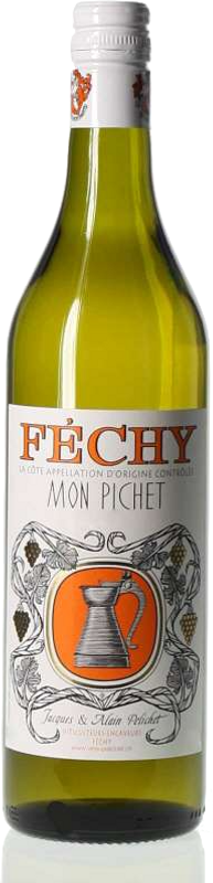 Bottle of Féchy Mon Pichet from Jacques Pelichet