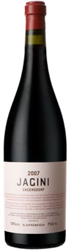 Bottle of Blaufrankisch Zagersdorf from Weingut Jagini
