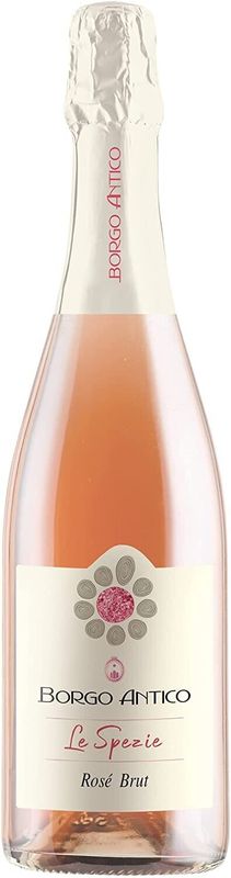 Flasche Spumante Prosecco Superiore DOC Le Spezie Rosé Brut Millesimato von Borgo Antico