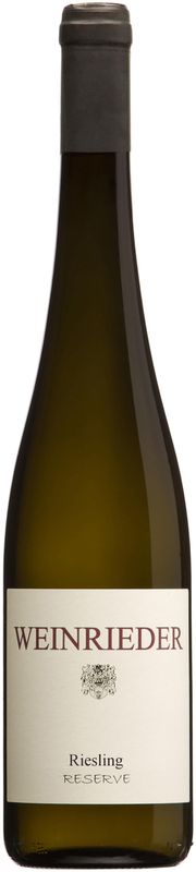 Bottiglia di Weinviertel Riesling Reserve di Weingut Weinrieder