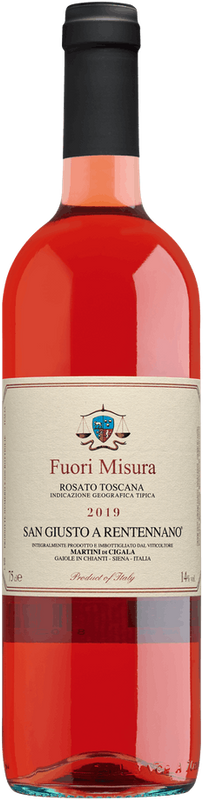 Flasche Fuori Misura Rosato Toscana IGT von San Giusto a Rentannano