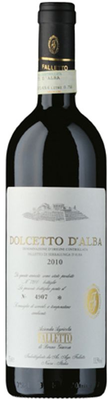 Bottiglia di Dolcetto d'Alba DOC Falletto di Bruno Giacosa