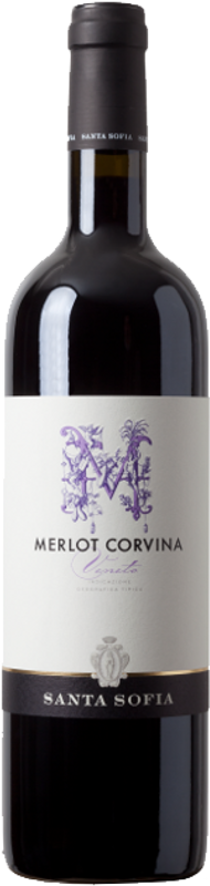 Flasche Merlot Corvina Veneto IGT von Santa Sofia