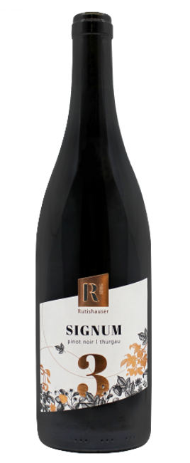 Image of Rutishauser Signum 3 Pinot Noir AOC Thurgau - 75cl - Ostschweiz, Schweiz bei Flaschenpost.ch
