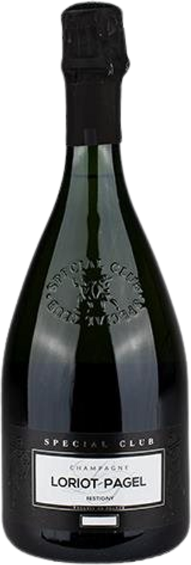 Bottiglia di Champagne Brut Special Club AOC di Loriot-Pagel