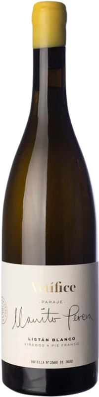 Bottiglia di Artífice Listan Blanco di Borja Pérez Ignios Orígenes