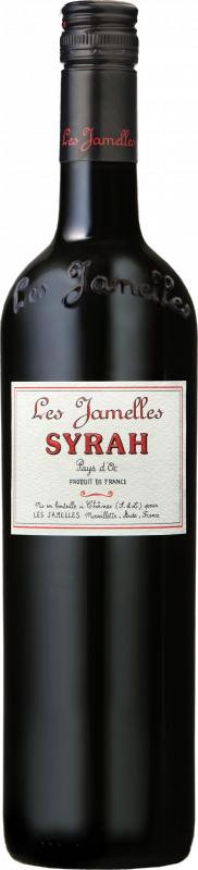 Flasche Syrah Vin de Pays d'Oc von Les Jamelles