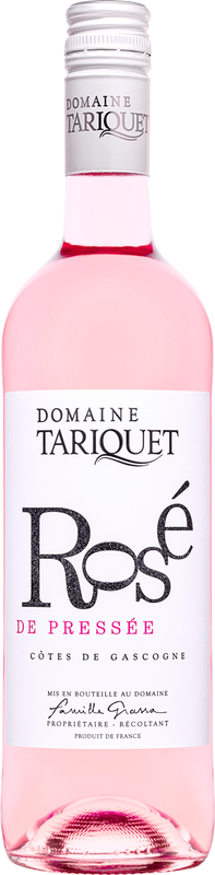 Bottle of Rose de Pressee C. de Gascogne IGP from Domaine du Tariquet